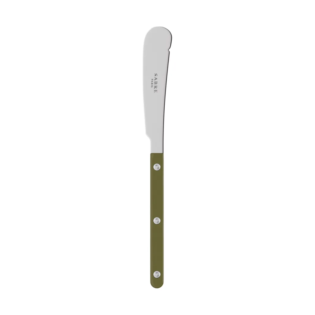 SABRE Paris Bistrot solid smørkniv 16 cm Green fern