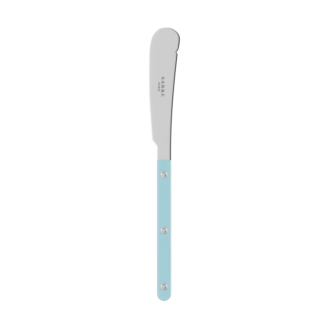 SABRE Paris Bistrot solid smørkniv 16 cm Pastel blue