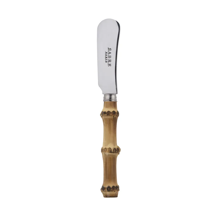 SABRE Paris Panda smørkniv 14 cm Bamboo light billede