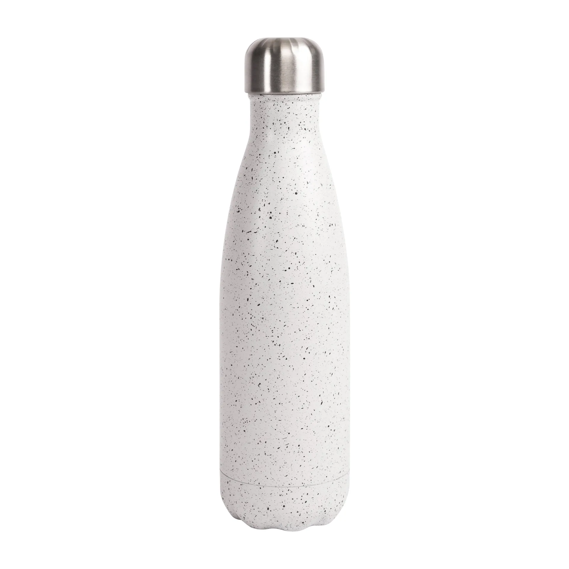Sagaform Bouteille en acier Nils 50 cl Blanc-noir