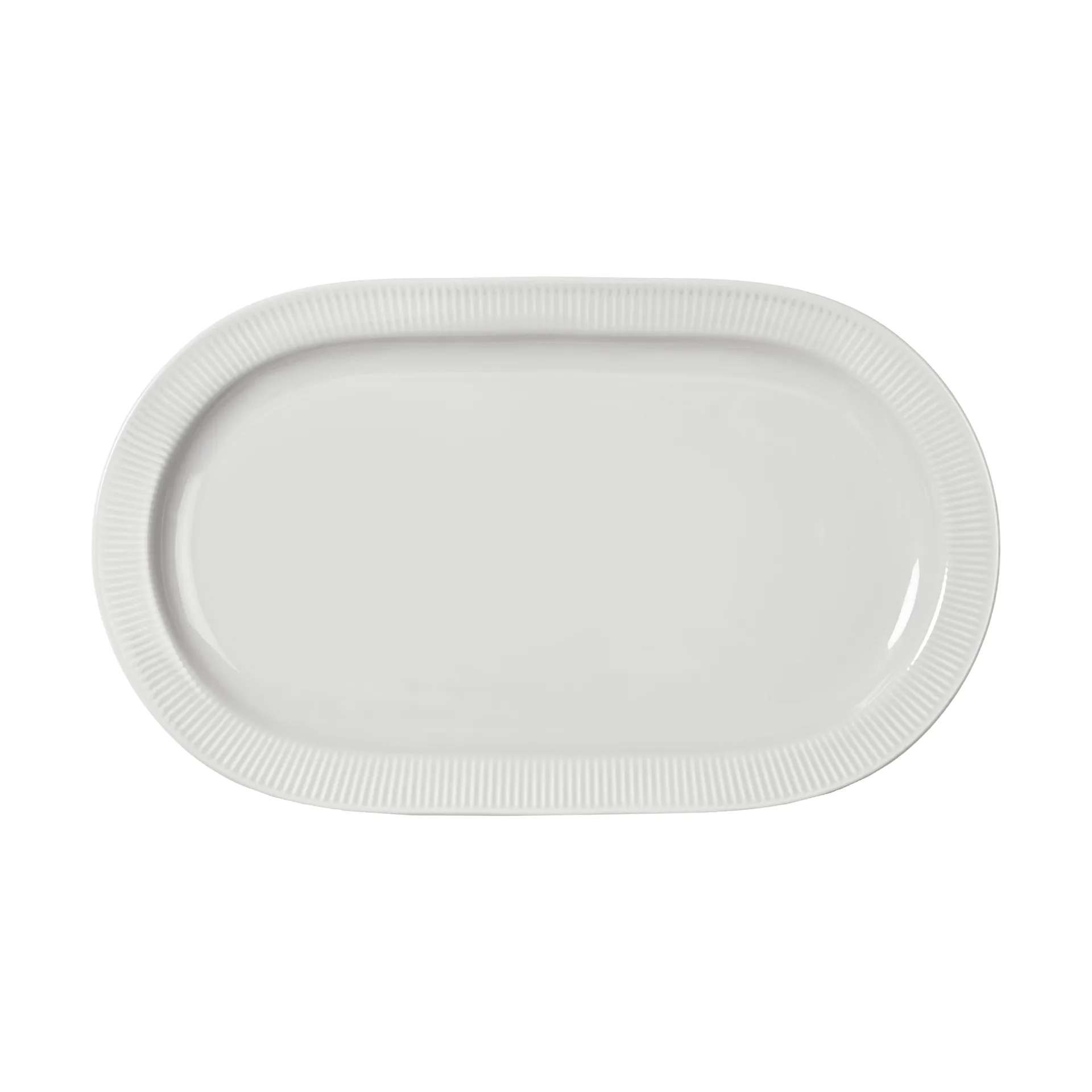 Sagaform Inka serveringsfad Hvid, 20x34 cm