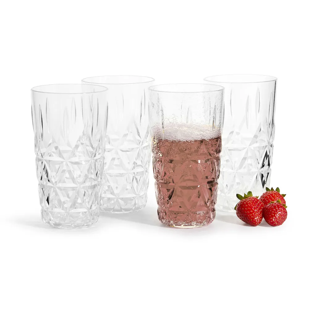 Sagaform Picknick drikkeglas 4-pak 40 cl