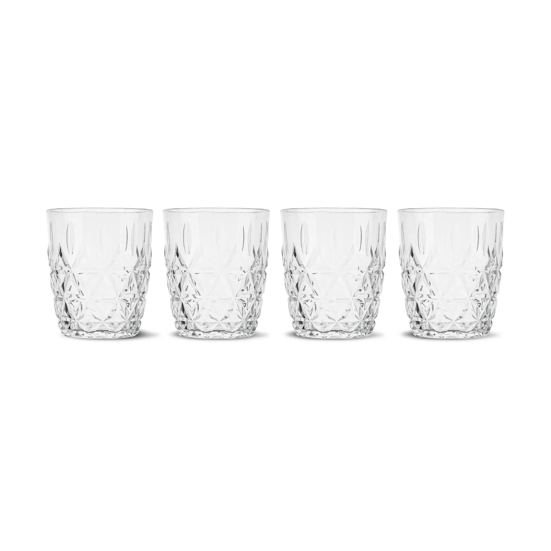 Sagaform Picknick Juni vandglas 28 cl 4-pak Klar