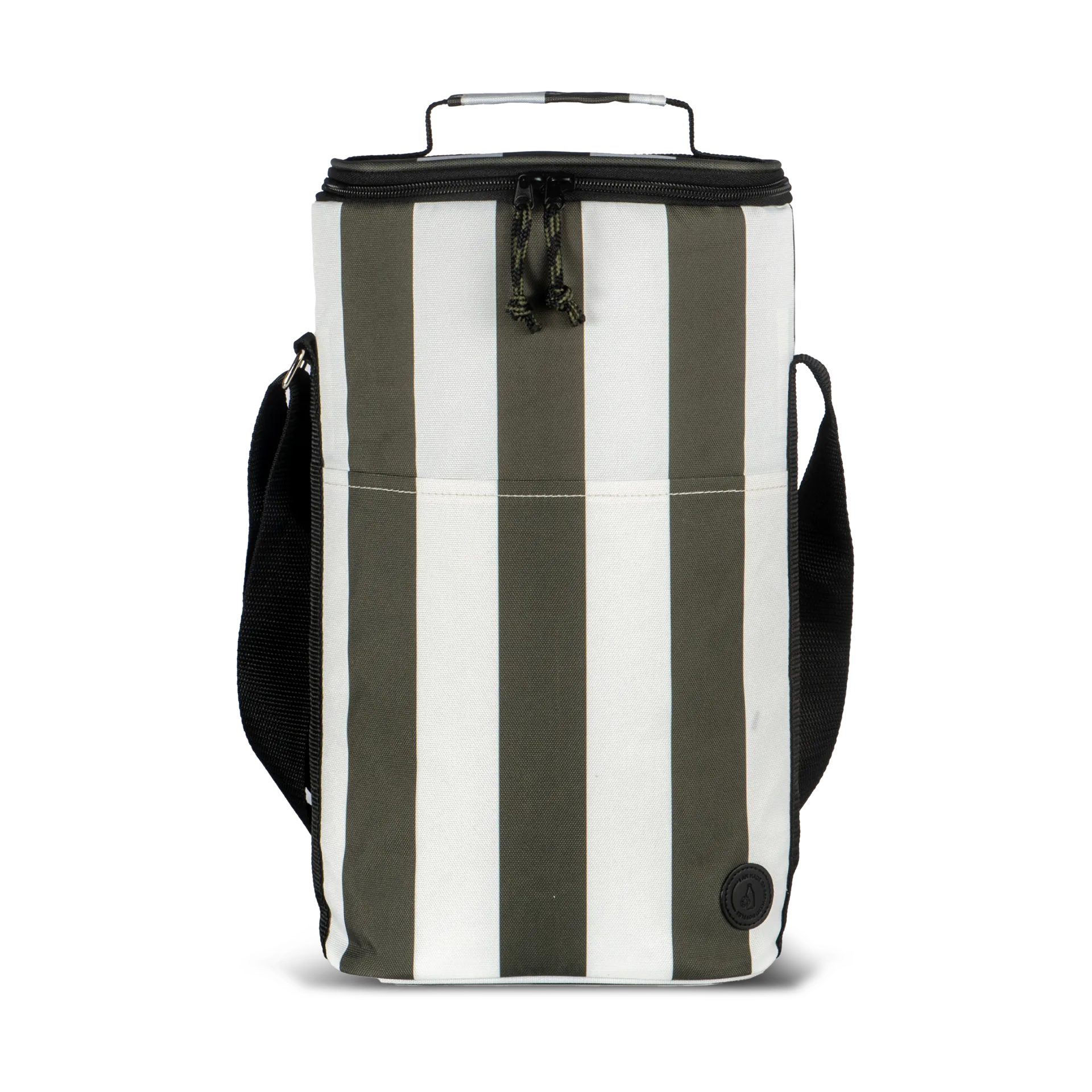 Sagaform Sac isotherme City haut 9 L Vert-blanc