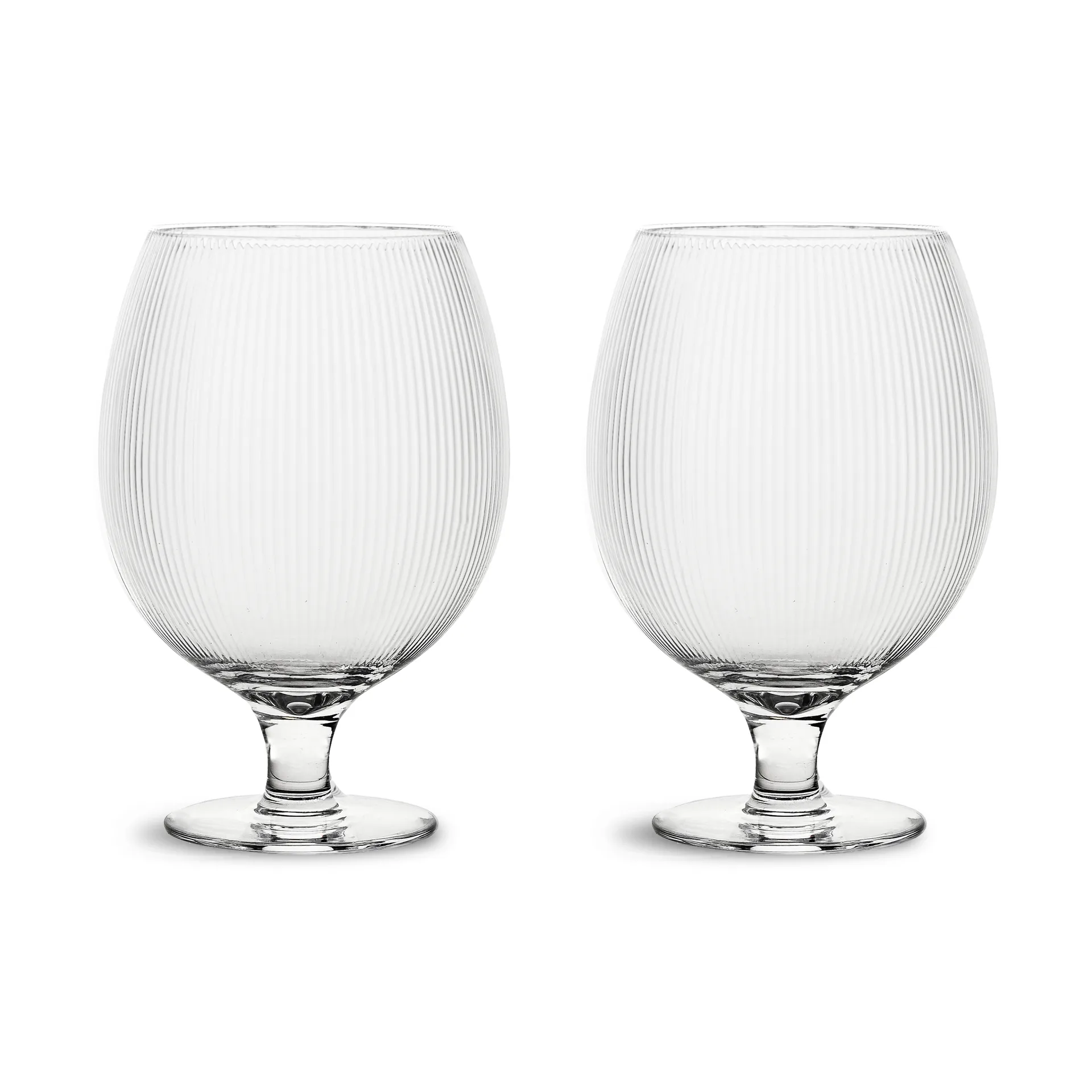 Sagaform Sagaform Blanka &ouml;lglas 50 cl 2-pack Klar