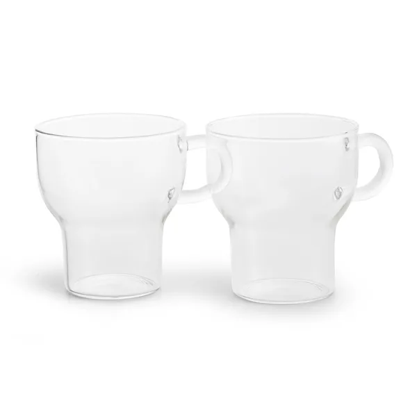 Sagaform glasmugg 25 cl 2-pack, Klar