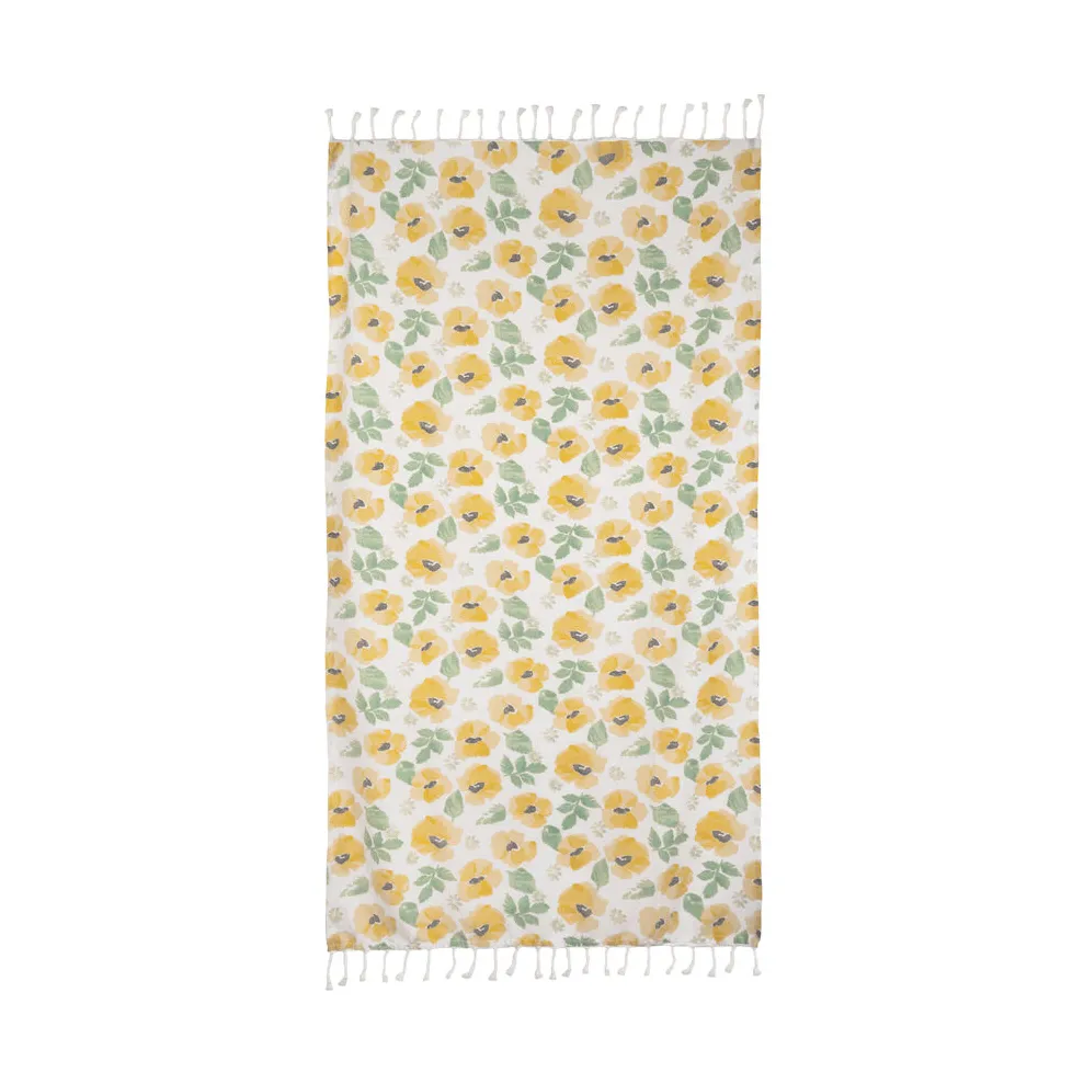Sagaform Serviette Eden hamam cm Mélange jaune