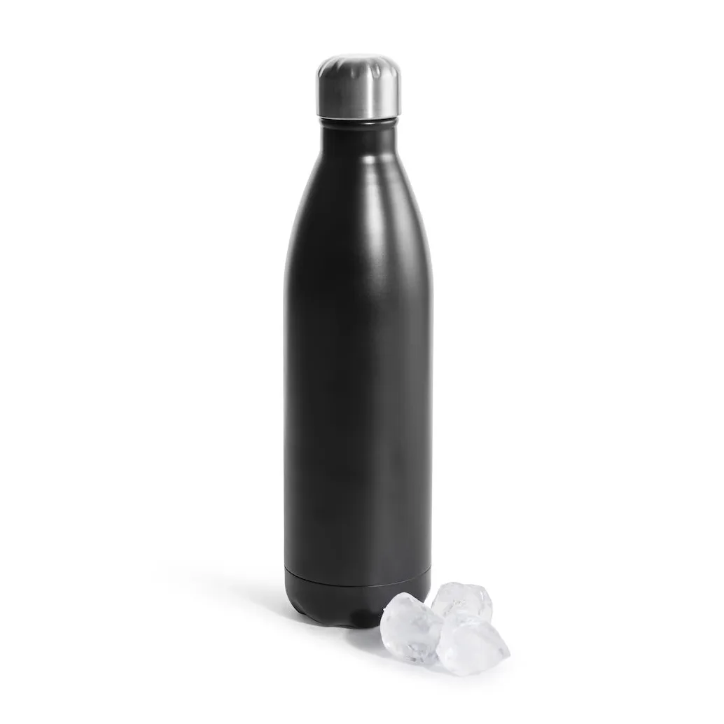 Sagaform To Go bouteille en fer 75 cl Noir