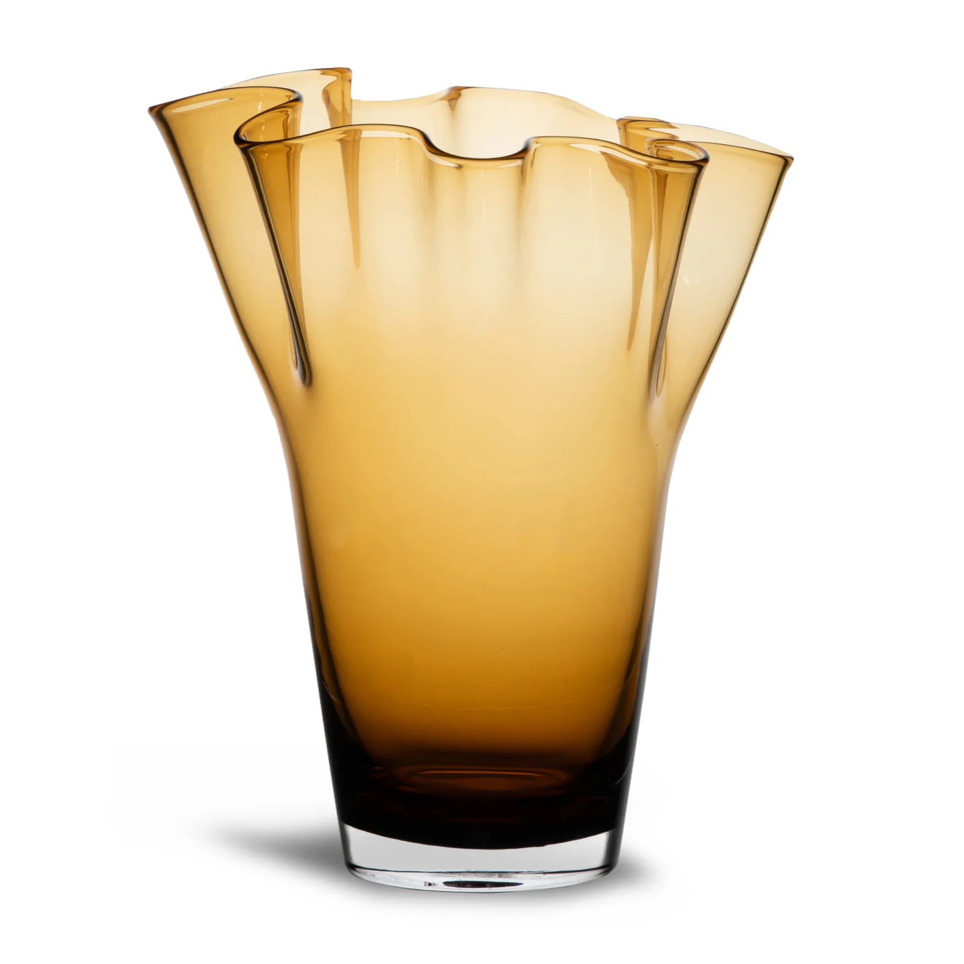 Sagaform Vase Viva grand 24,5 cm Amber