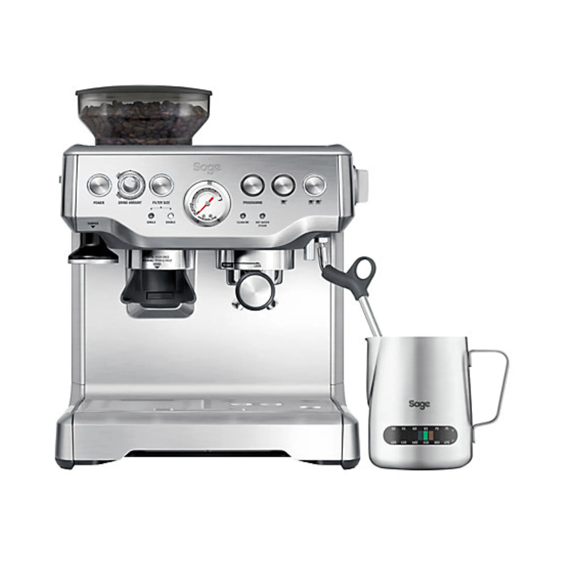 Sage Sage SES 875 halvautomatisk espressomaskin Brushed Stainless Steel