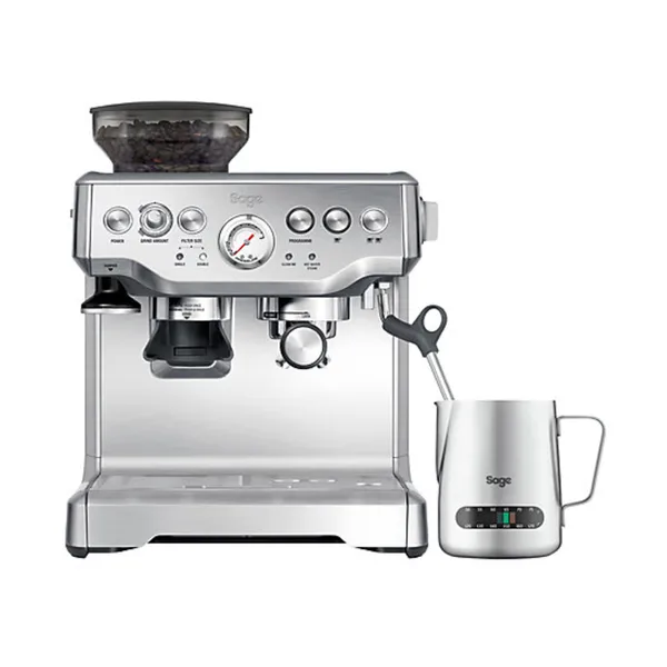 Sage SES 875 halvautomatisk espressomaskin, Brushed Stainless Steel