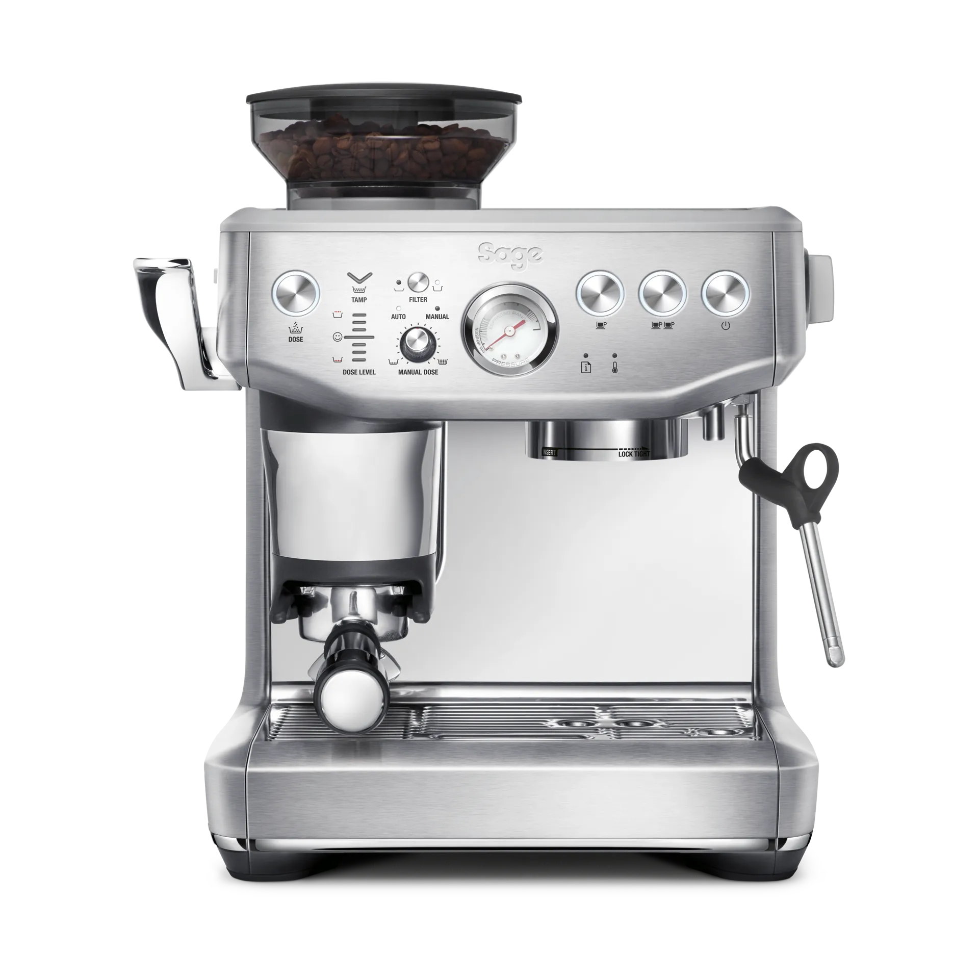 Sage Sage SES 876 halvautomatisk espressomaskin Brushed Stainless Steel