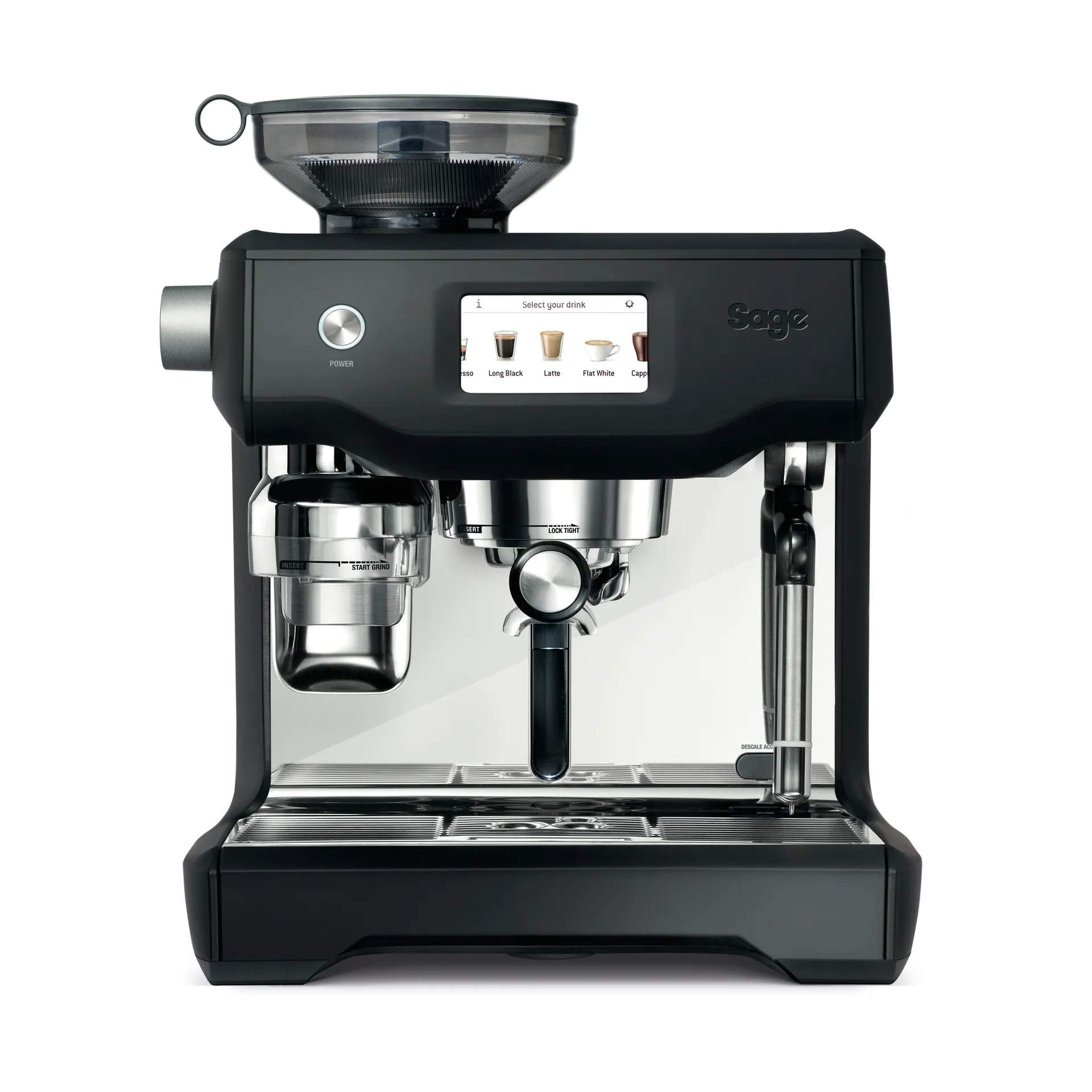 Sage Sage SES 990 automatisk espressomaskin Black Truffle