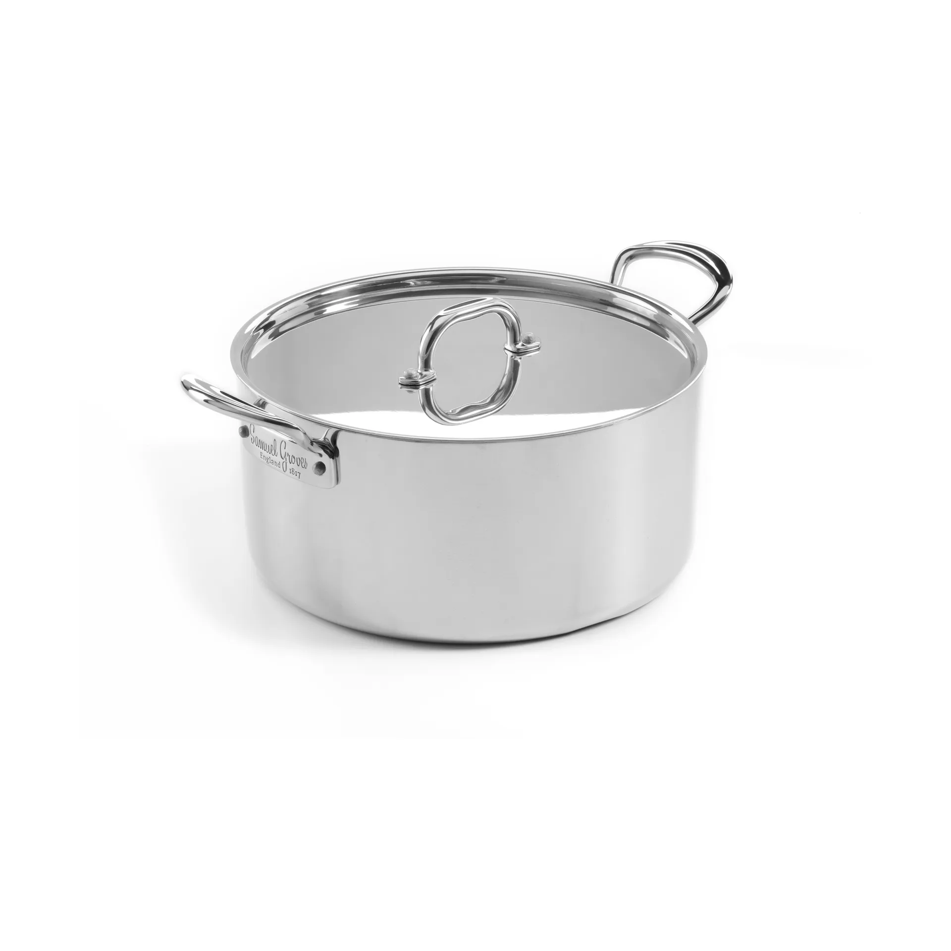 Samuel Groves Samuel Groves gryde med låg rustfrit stål 2 L