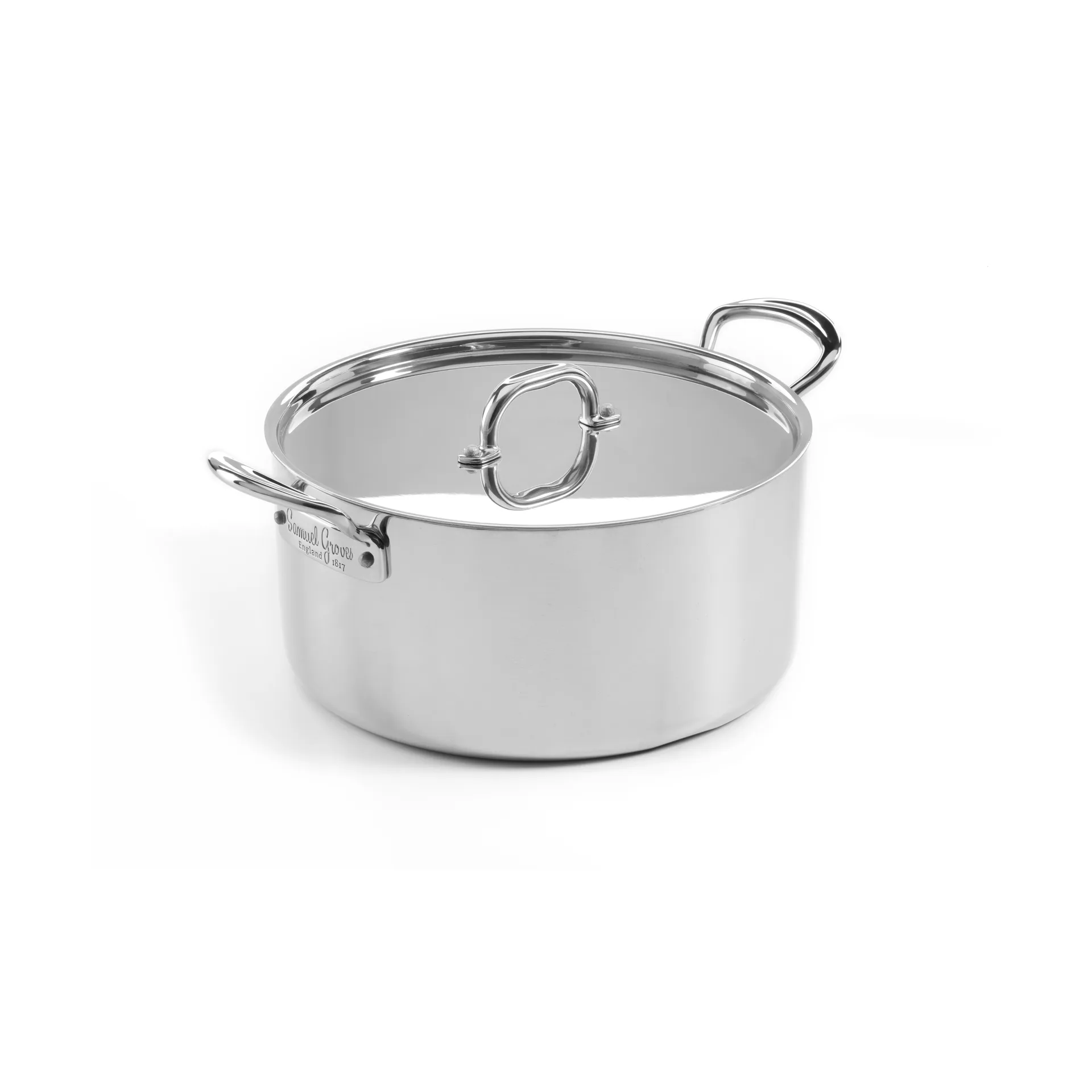 Samuel Groves Samuel Groves gryde med låg rustfrit stål 3 L