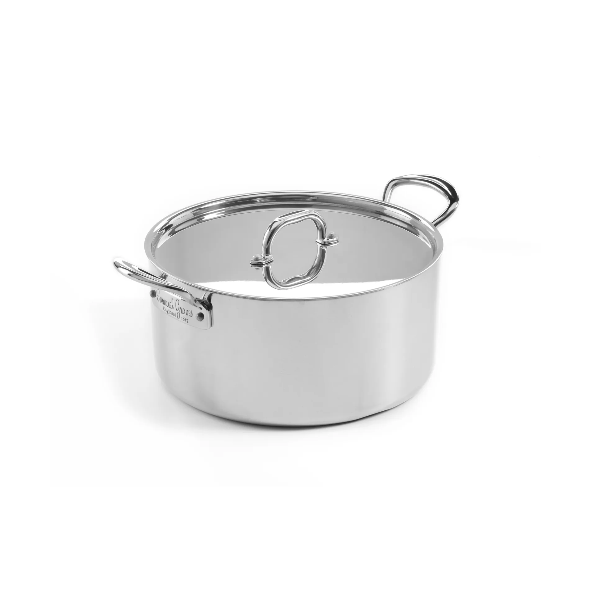 Samuel Groves Gryta Med Lock 5 L - Grytor Rostfritt Stål