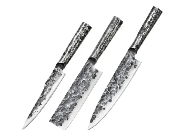 Meteora knivset 3 delar, Stål