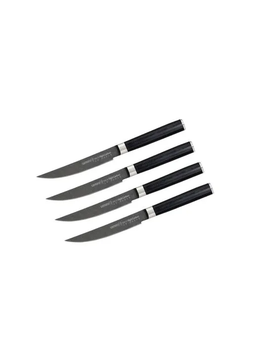 Mo-V köttkniv 4-pack 12 cm, Stål