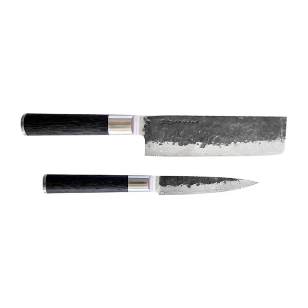 Kuro Nakiri 18 cm med Petty 11 cm, 2 delar