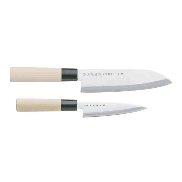 Satake Houcho knivset petty & santoku, 2 delar