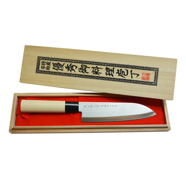 Satake Houcho kockkniv i balsabox, 17 cm