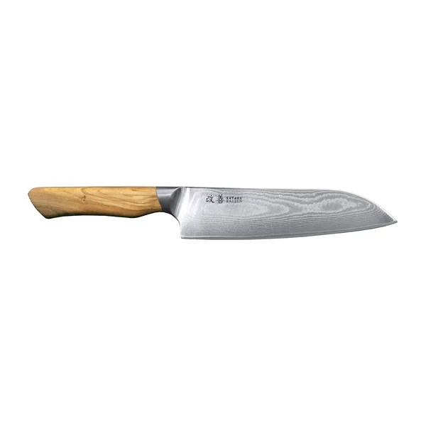 Satake Kaizen Santoku kockkniv, 18 cm