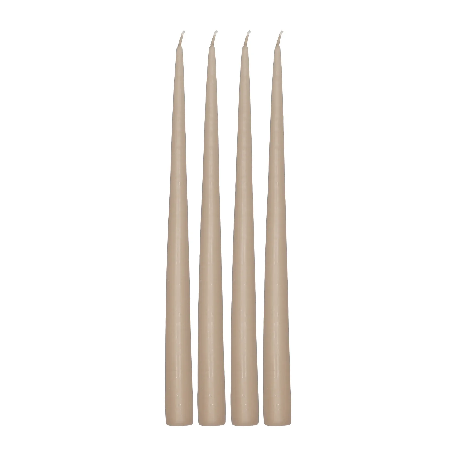 Scandi Essentials Atmosphere antiklys 4-pak 32 cm Sand
