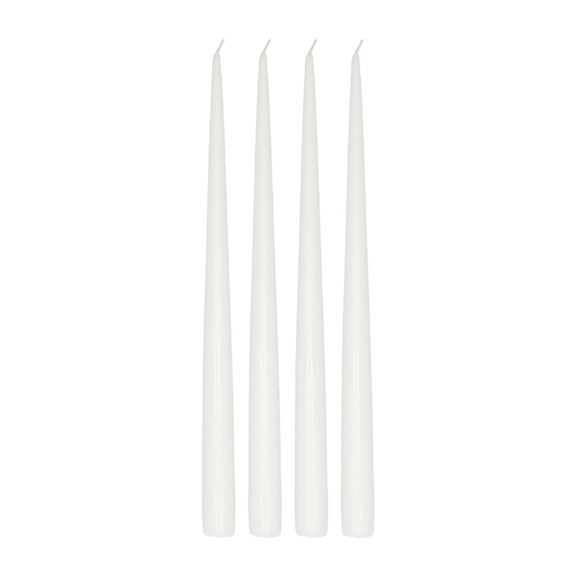 Scandi Essentials Atmosphere antiklys 4-pak 32 cm White