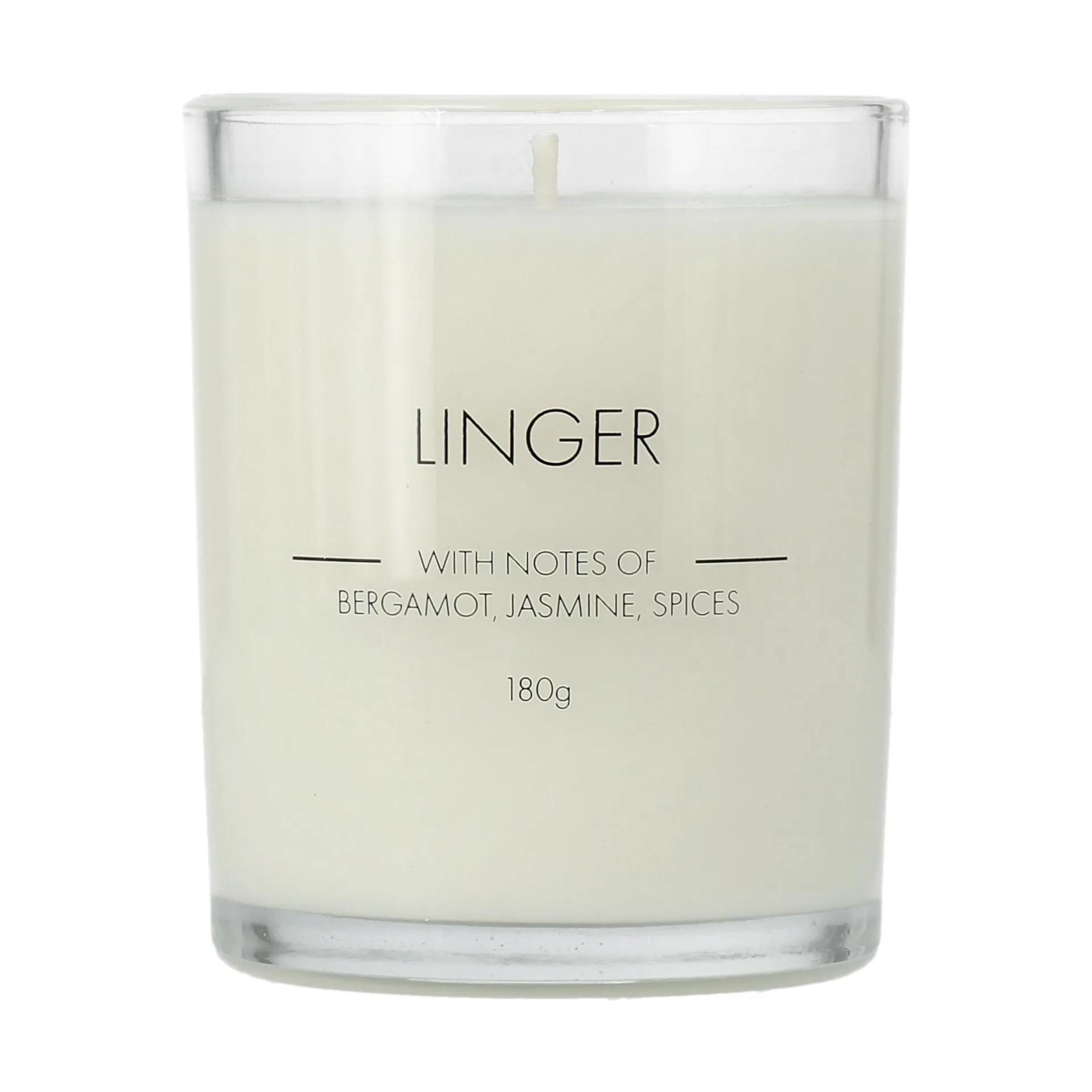 Scandi Essentials Bougie parfumée Linger 180 g