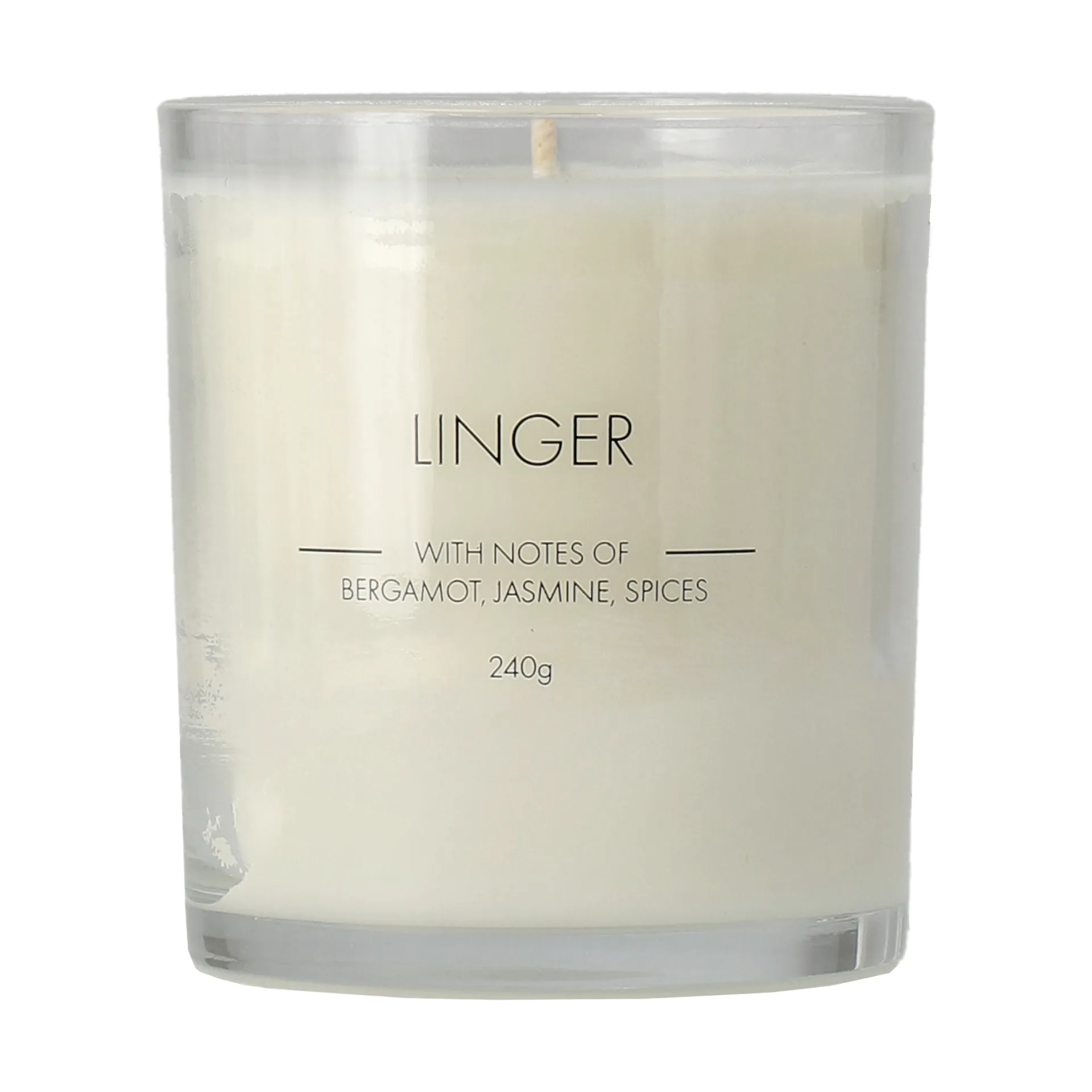 Scandi Essentials Bougie parfumée Linger 260 g