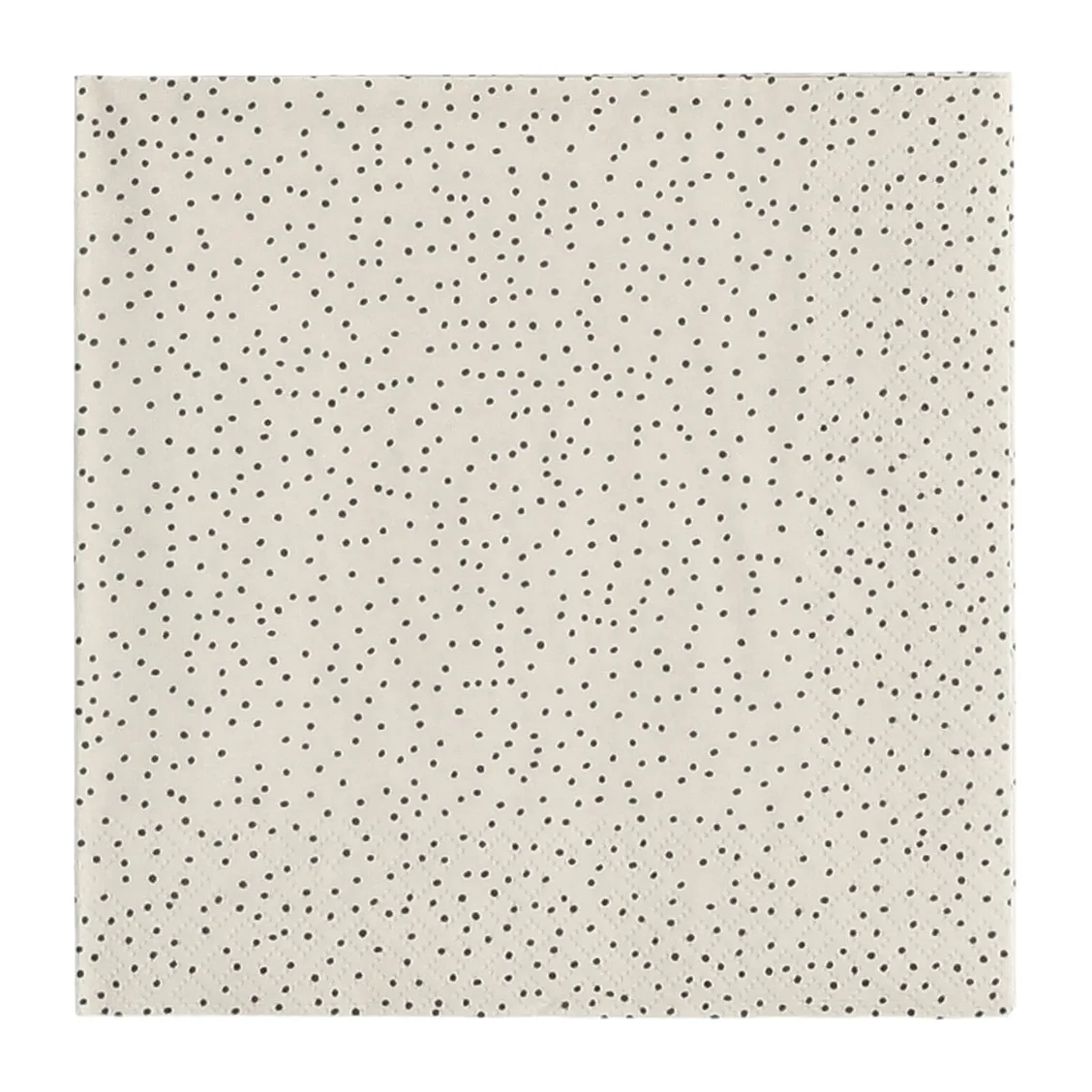 Scandi Essentials Grain serviet 33x33 cm 20-pak Sand/Black