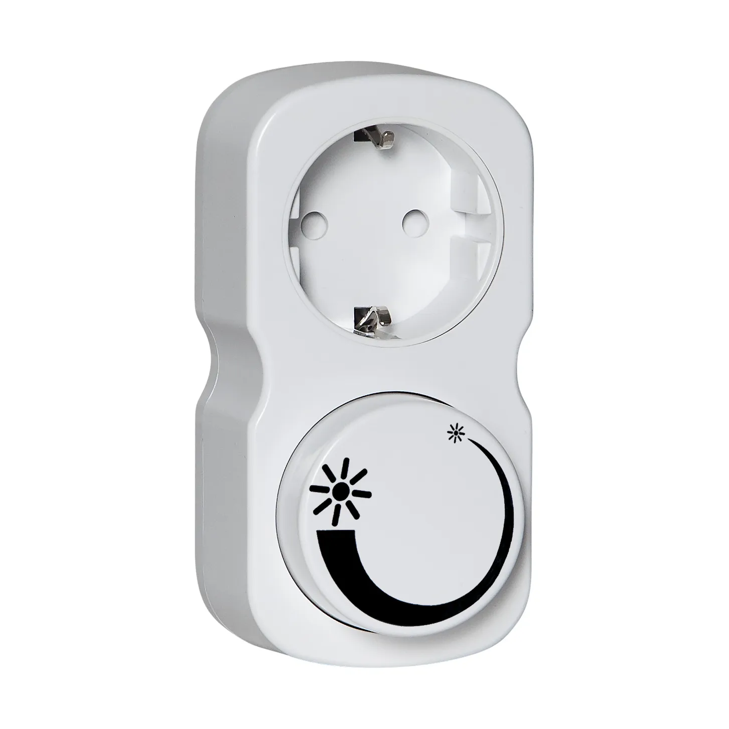 Scandi Essentials Lit plug-in dæmper Saco Hvid