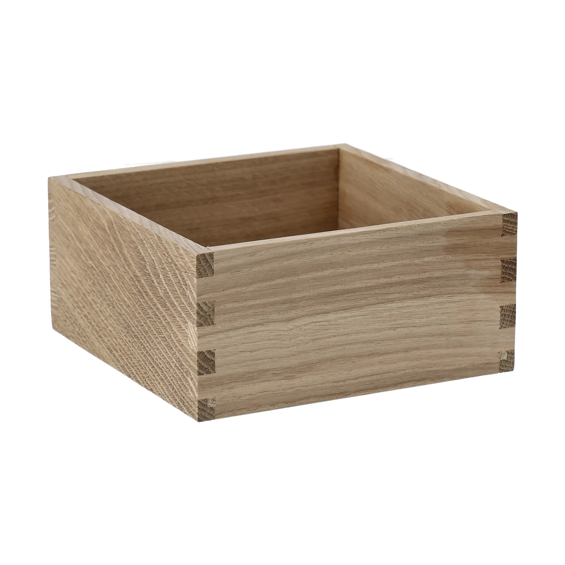 Scandi Living Boîte de rangement Carve Chêne