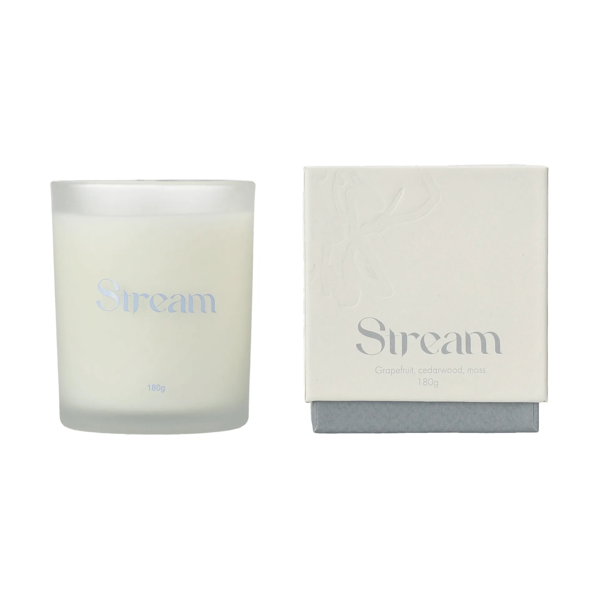 Scandi Living Bougie parfumée Stream 180 g