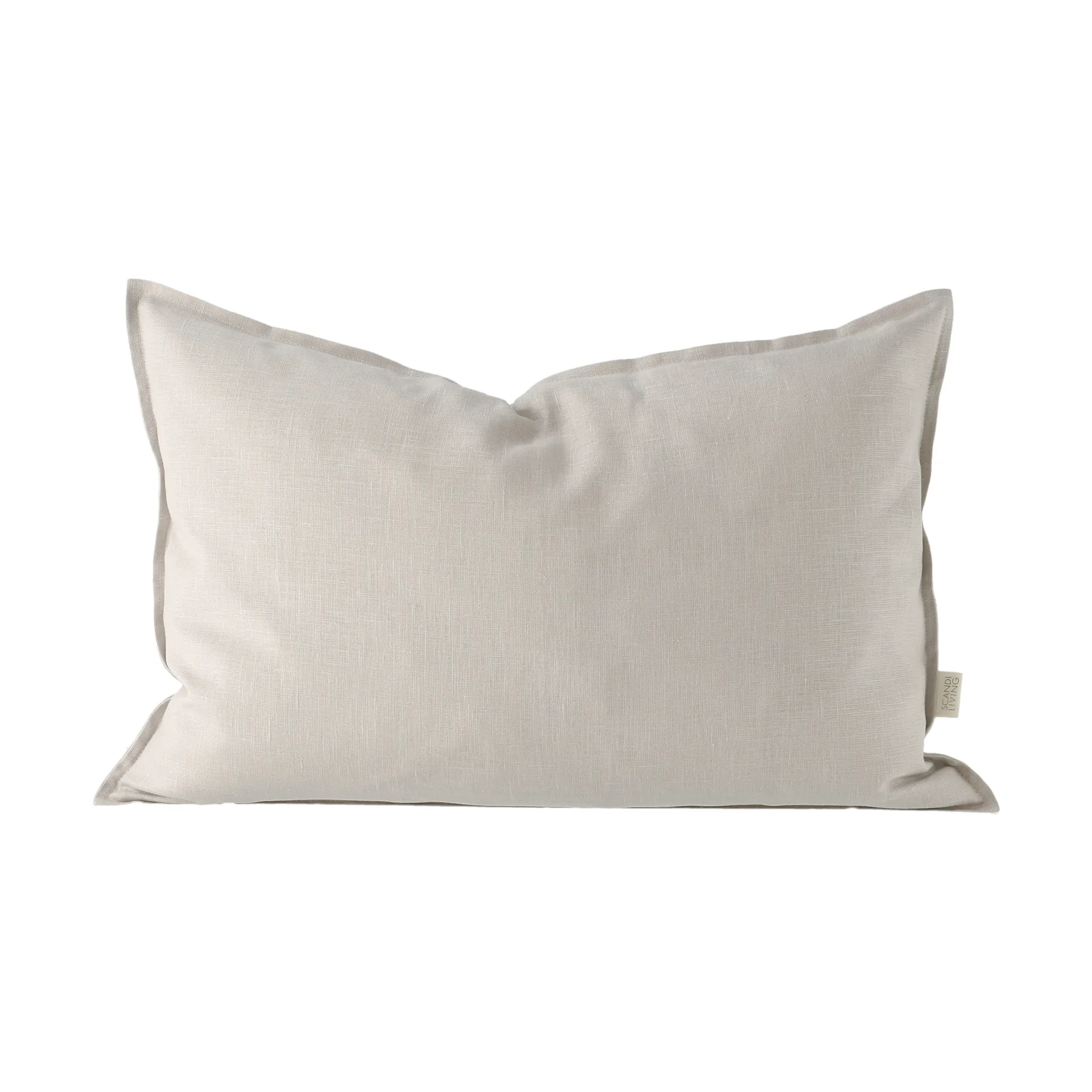 Scandi Living Calm pudebetræk hør 40x60 cm Greige