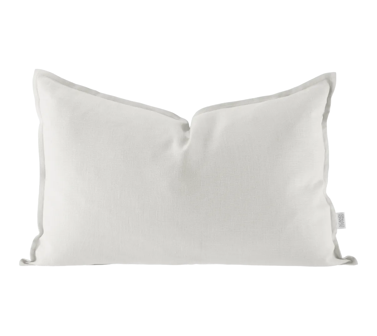 Scandi Living Calm pudebetræk hør 40x60 cm White