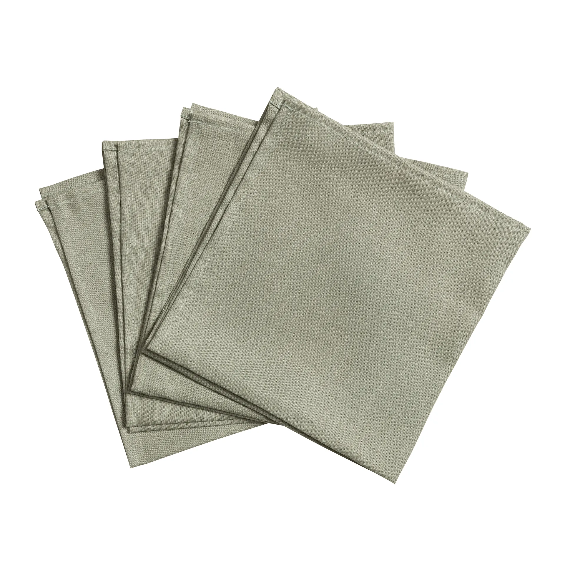 Scandi Living Clean servietter 45 x 45 cm 4-pak dusty green