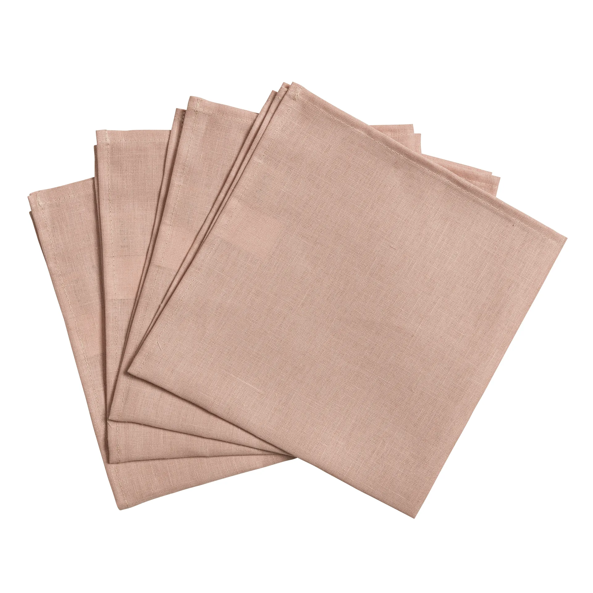 Scandi Living Clean servietter 45 x 45 cm 4-pak dusty rose