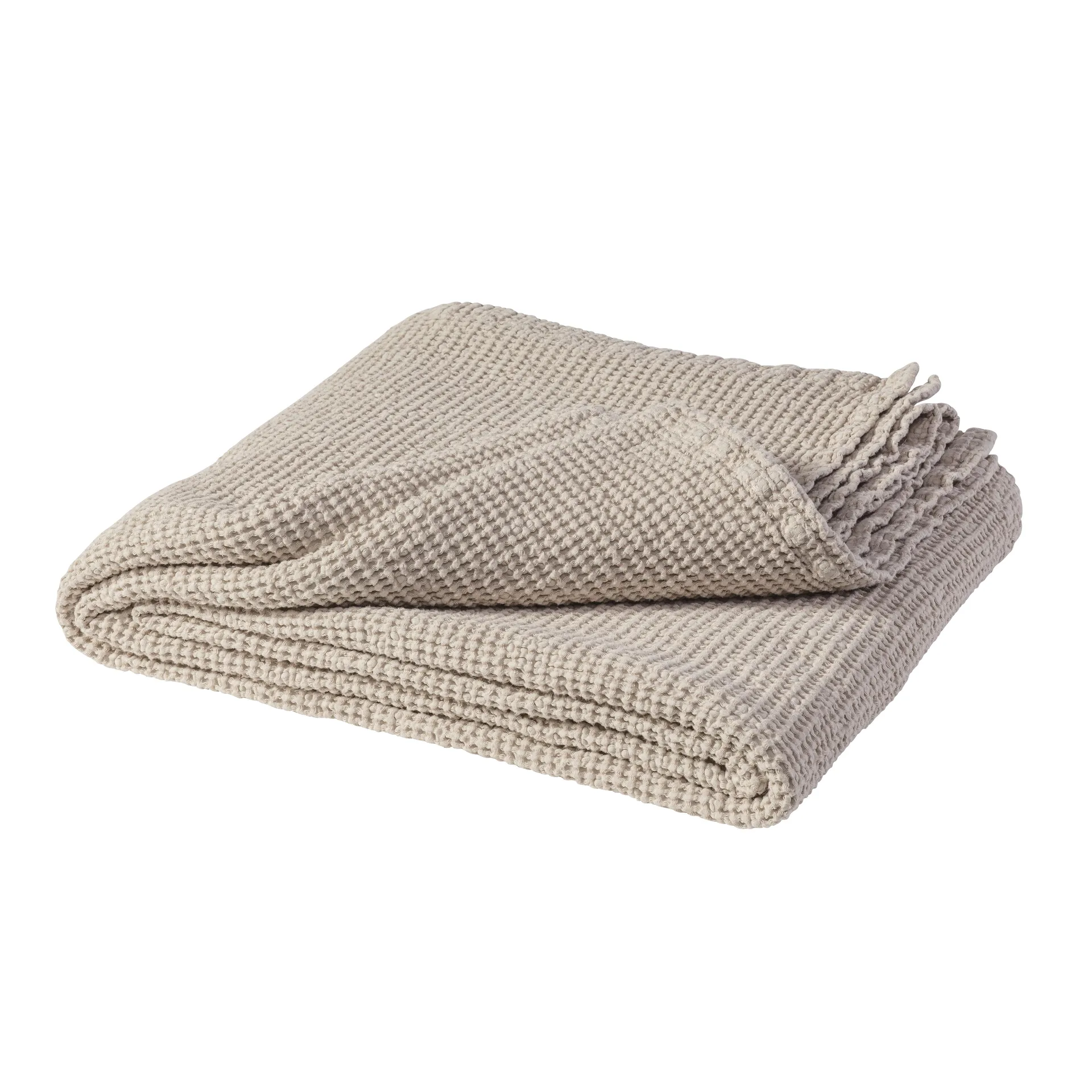 Scandi Living Couvre-lit Moss cm beige — vue 3