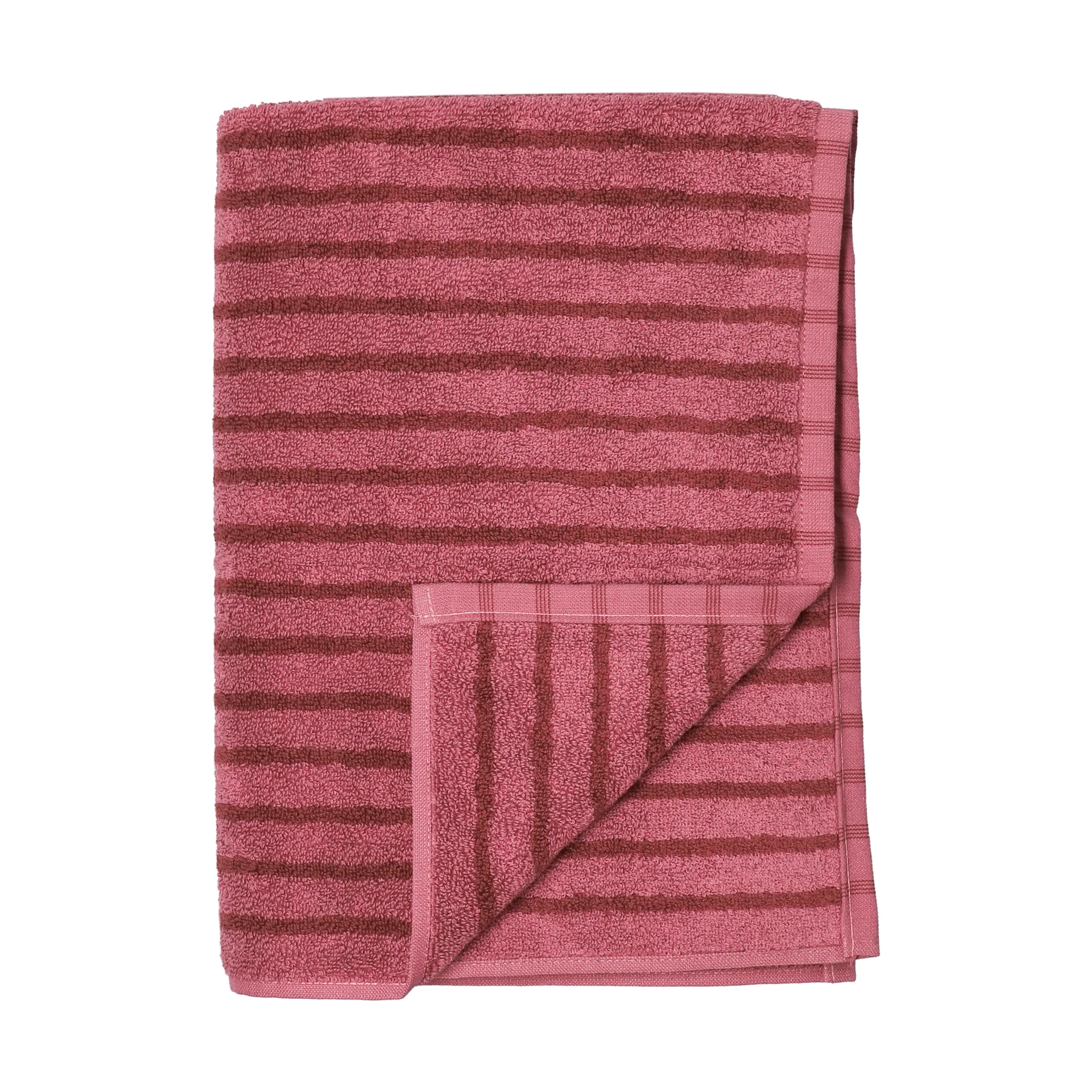 Scandi Living Drap de bain Drift cm Rose-rouge