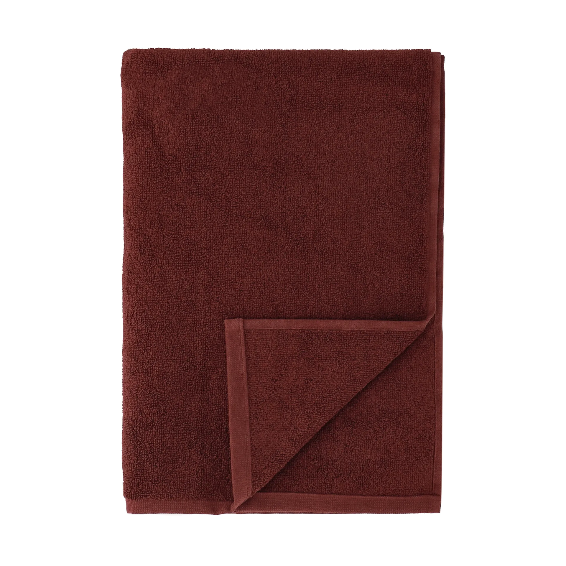 Scandi Living Drap de bain Drift cm Rouge