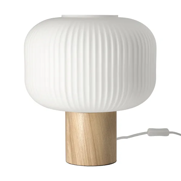Fair bordslampa 34,5 cm, Frostat glas-ask