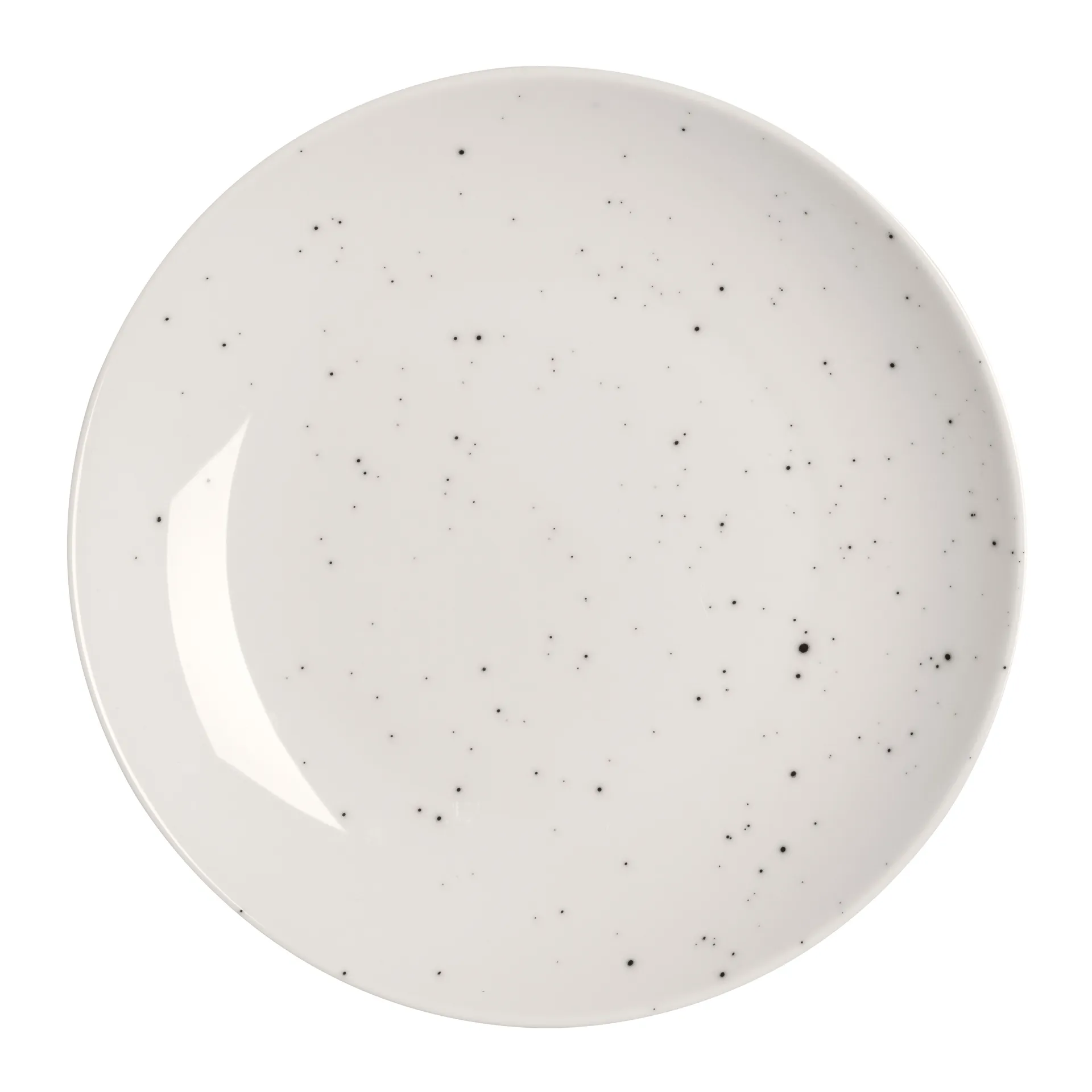 Scandi Living Freckle asjett &Oslash;20 cm Hvit
