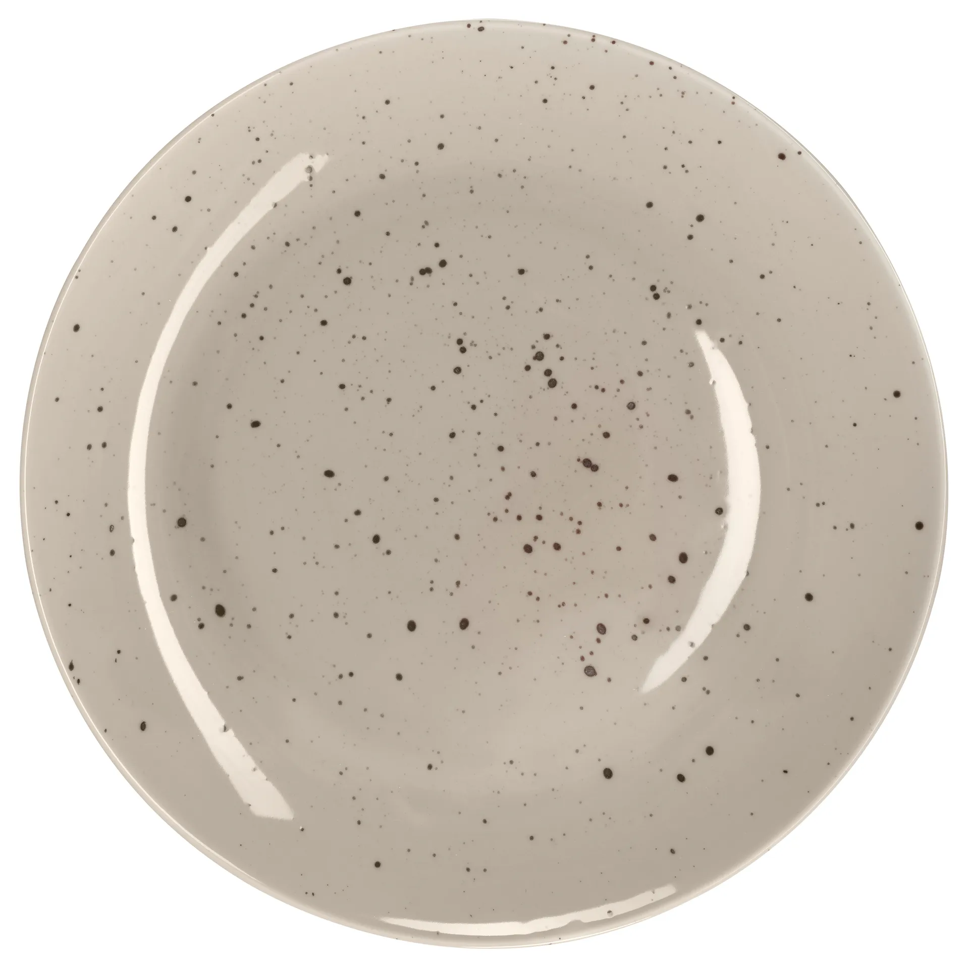 Scandi Living Freckle tallrik &Oslash;26 cm Beige