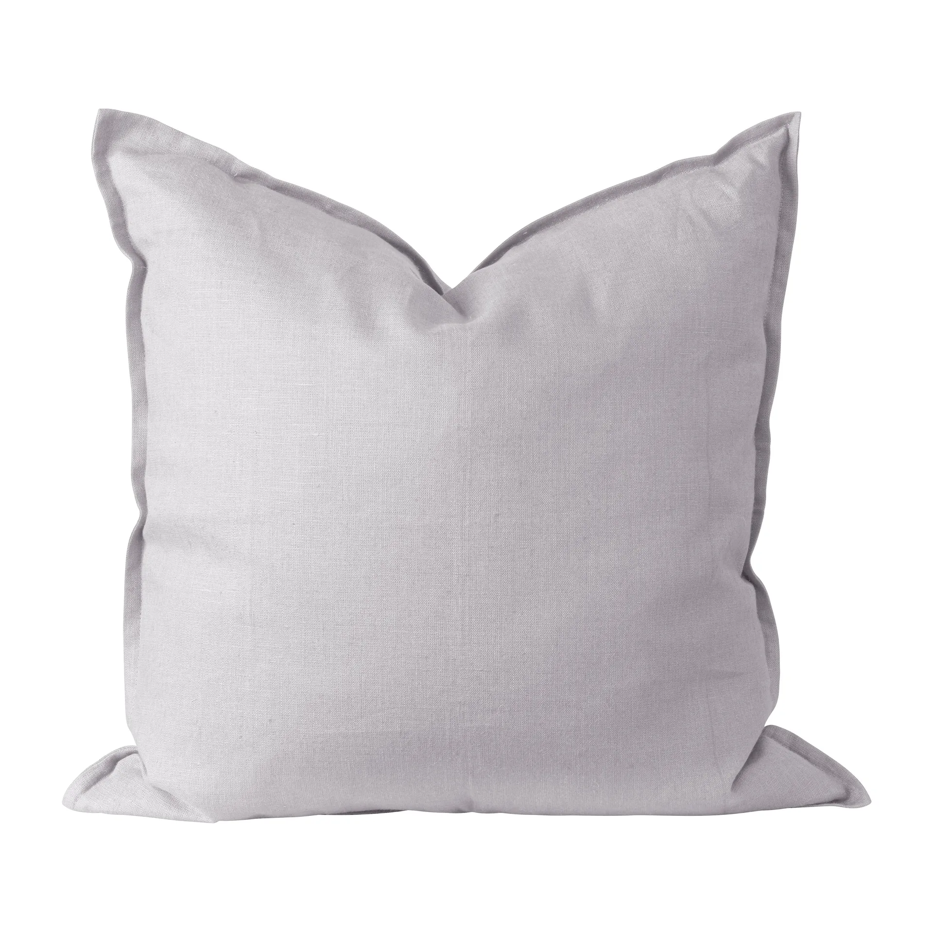 Scandi Living Housse de coussin en lin Calm cm Icy Grey