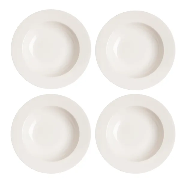 Kalk djup tallrik 23 cm 4-pack