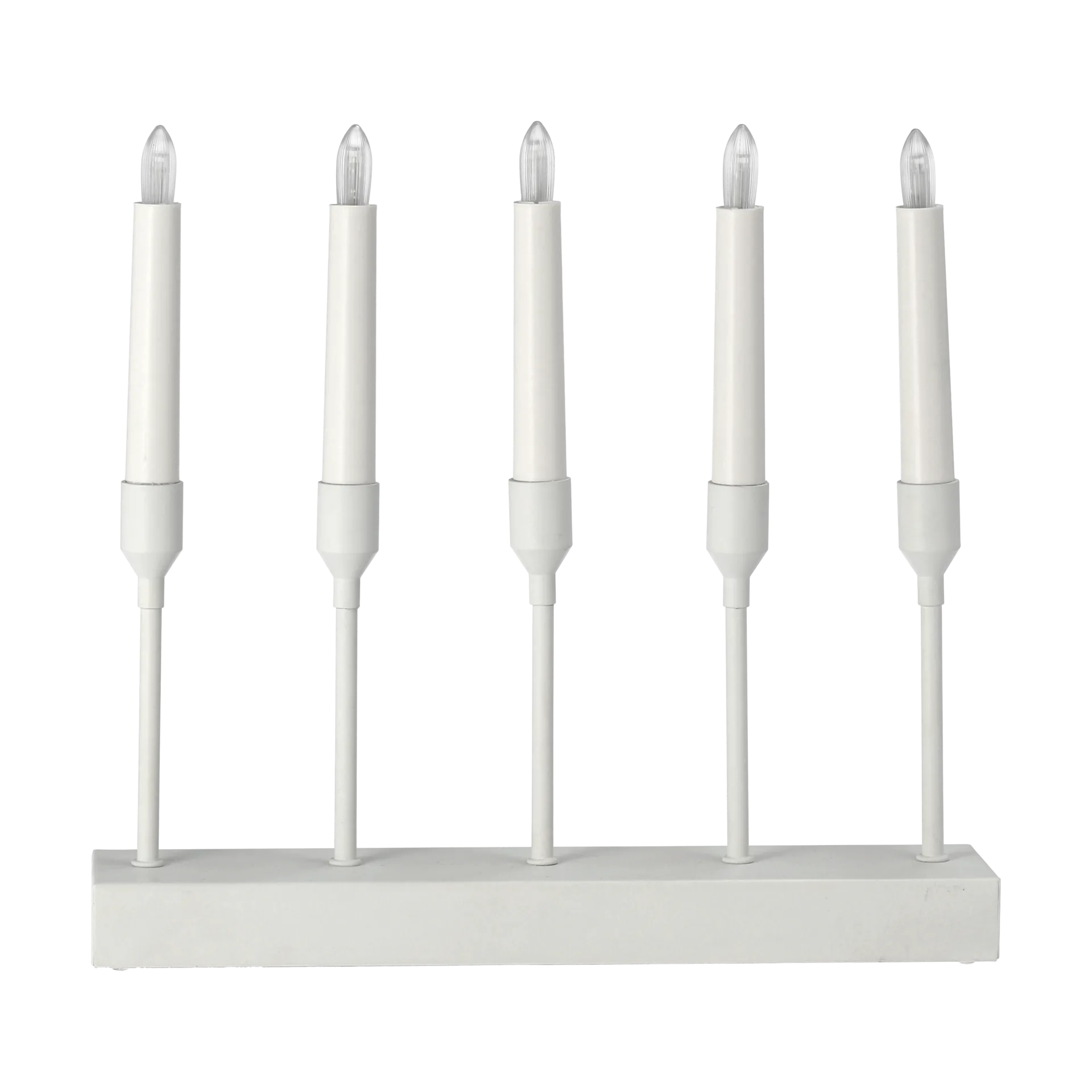 Scandi Living Kindle portabel adventslysestake 30 cm Hvit