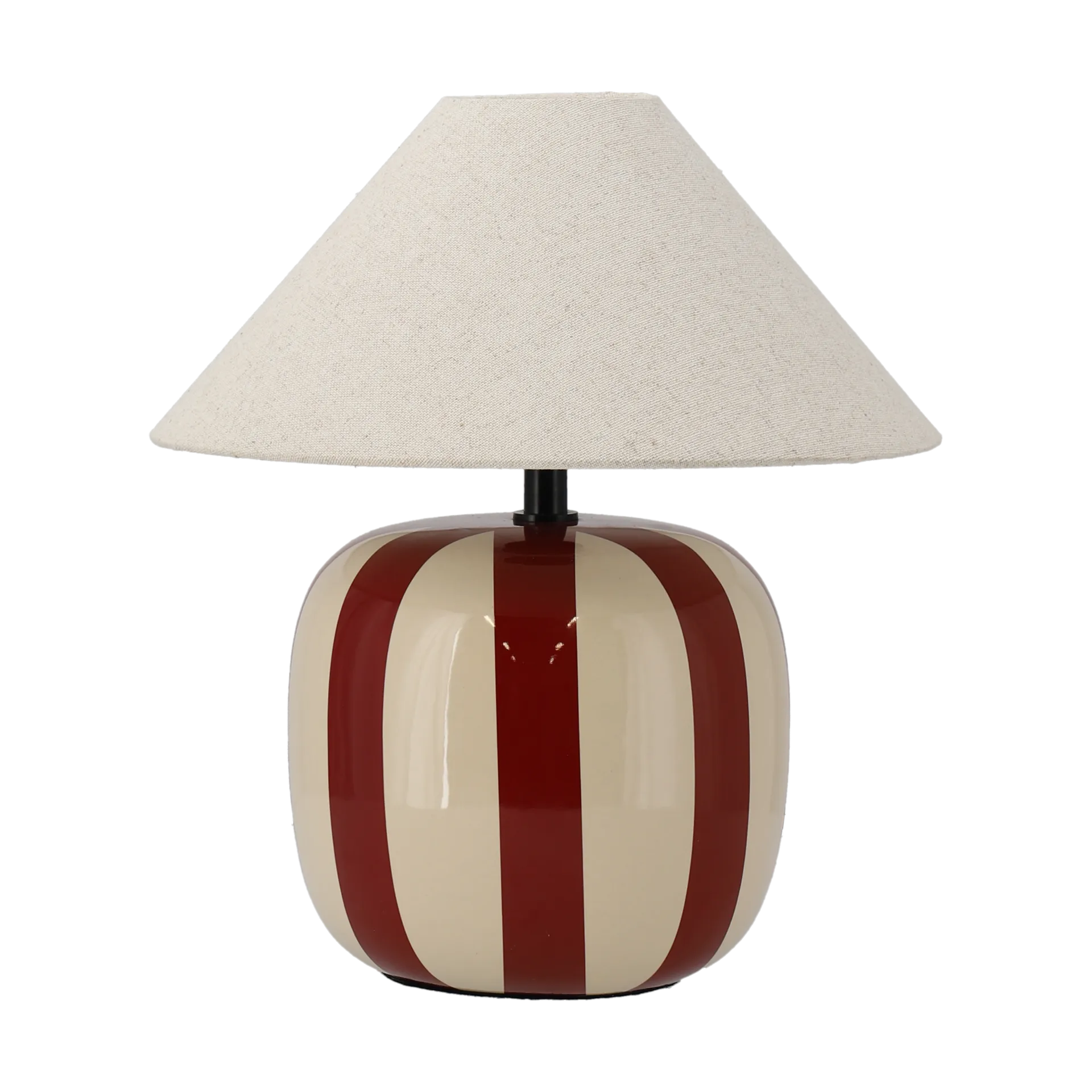 Scandi Living Lampe de table Alvar Rouge rouille