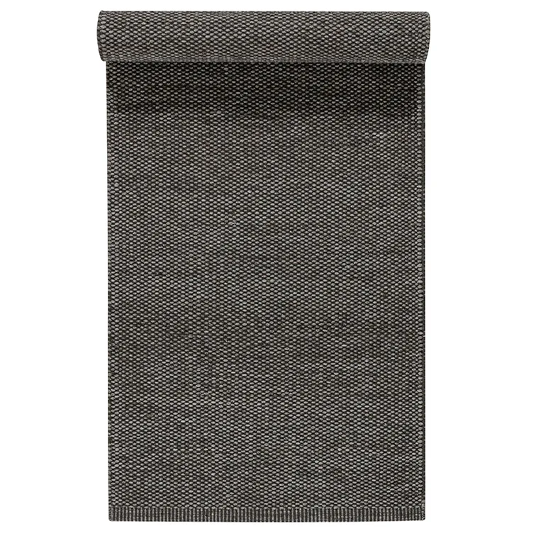 Scandi Living Lea uldtæppe naturgrå 80x240 cm