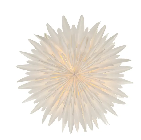 Luna adventsstjärna vit, 60 cm